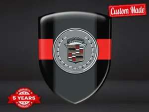 Cadillac Decal Resina Design Custom Adesivi Cupola Superiori